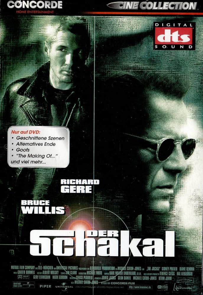 Amazon.com: The Jackal : Bruce Willis, Richard Gere, Sidney